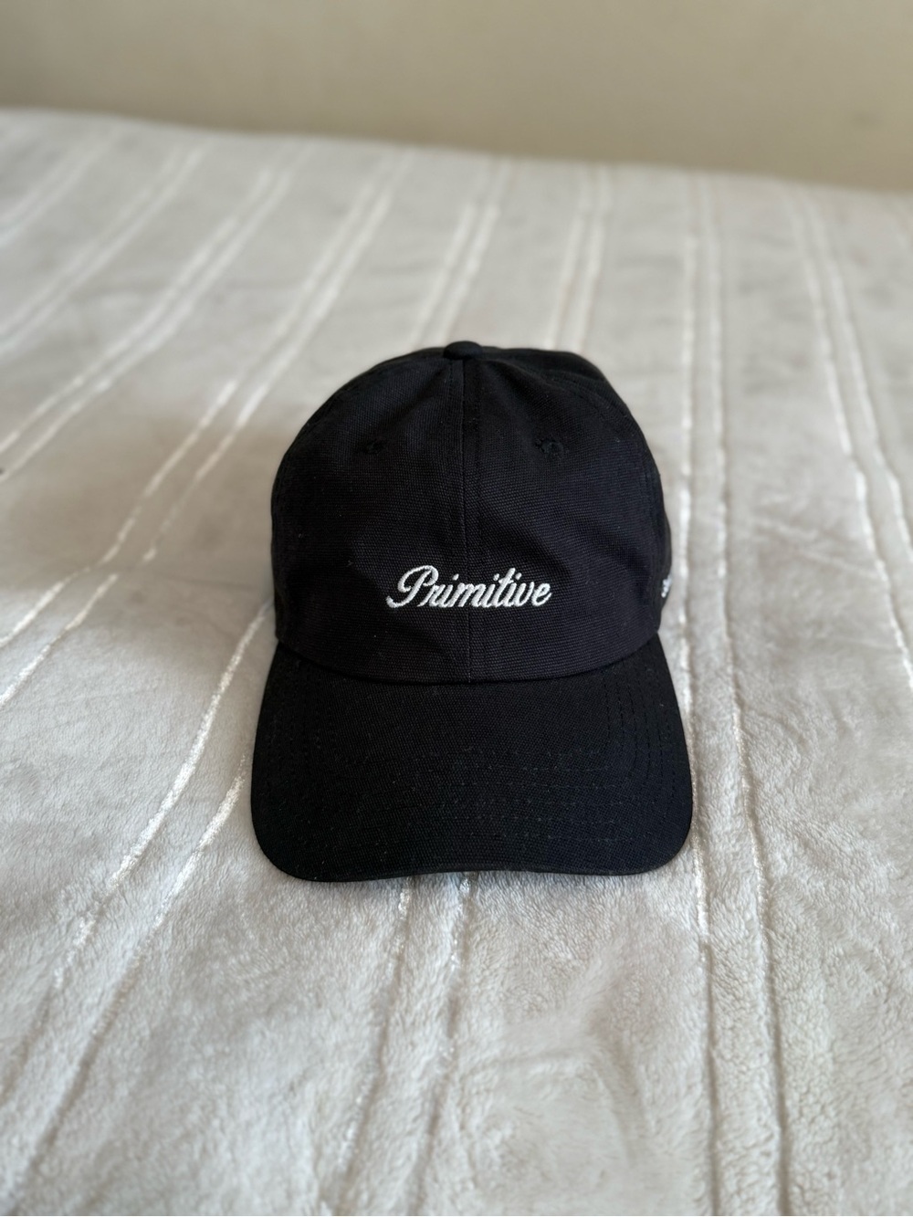 Primitive Black Baseball Cap